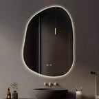 WallBeyond 22"x30" Irregular LED Vanity Mirror Clear