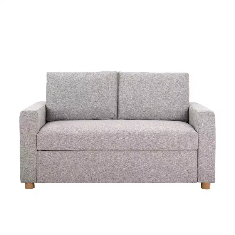Serta Aurora Convertible Sofa Light GrayWoven