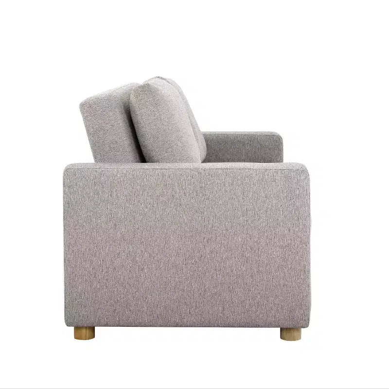 Canapé Convertible Gris ClairTissé