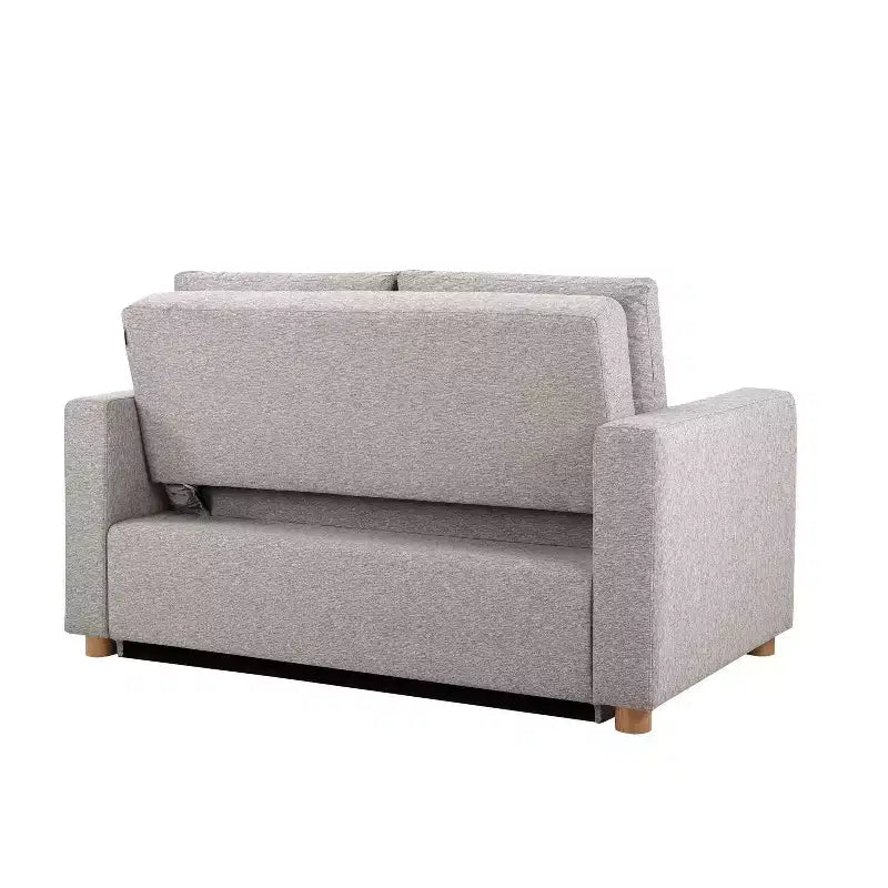 Canapé Convertible Gris ClairTissé