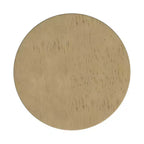 Pouf de rangement gris clair avec plateau en bois : Rembourré, rond, capitonné, cadre en bois