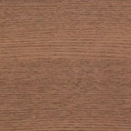 Lit plateforme Queen en bois de noyer et rotin brun
