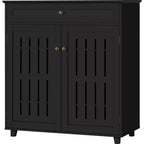Yaheetech 4 Tier Wooden Shoe Storage Cabinet