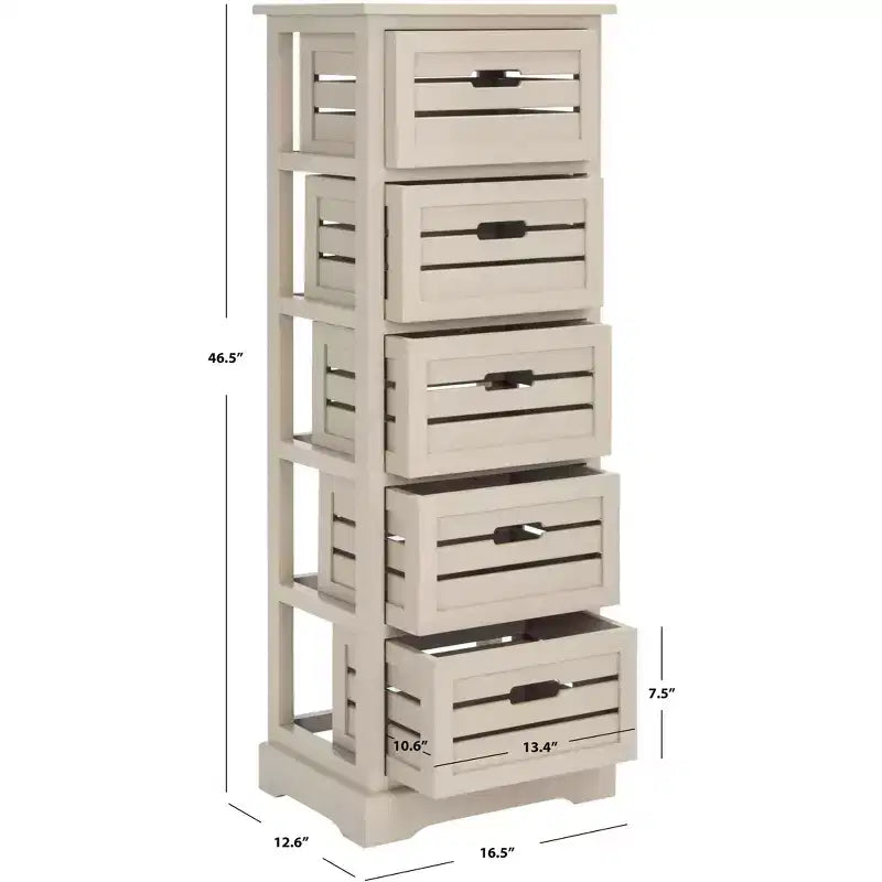 Meuble à 5 tiroirs