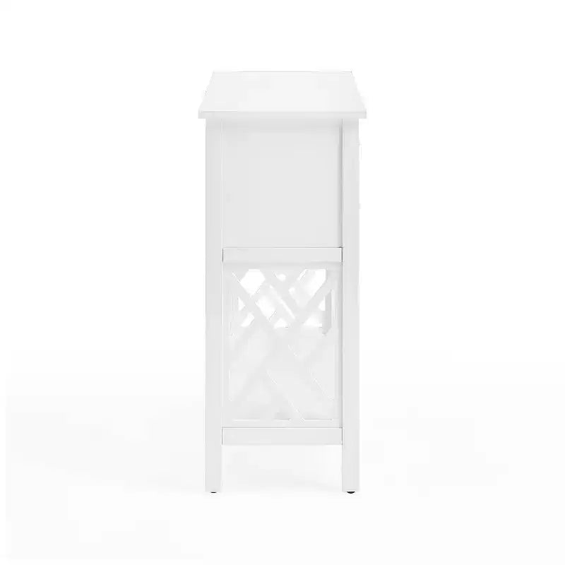 Console en bois de 32 po avec 4 tiroirs