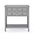 32 Middlebury Wood Console Table with 4 Drawers - Alaterre Furniture