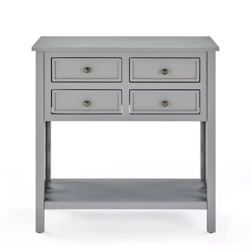 32 Middlebury Wood Console Table with 4 Drawers - Alaterre Furniture