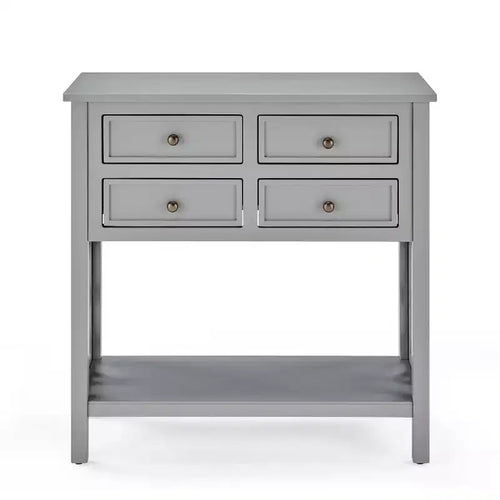 32 Middlebury Wood Console Table with 4 Drawers - Alaterre Furniture
