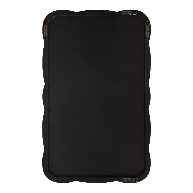 Miroir festonné en MDF, 24x38, doré