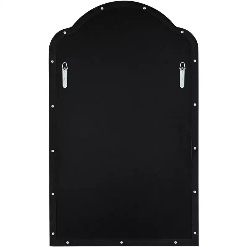 Miroir mural cintré 22 x 36 en bronze huilé