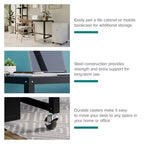 Bureau mobile en acier