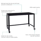 Bureau mobile en acier