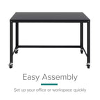 Bureau mobile en acier
