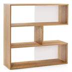 Étagère 3 niveaux concave/convexe, organisateur de pièce avec dispositif anti-basculement, autoportante