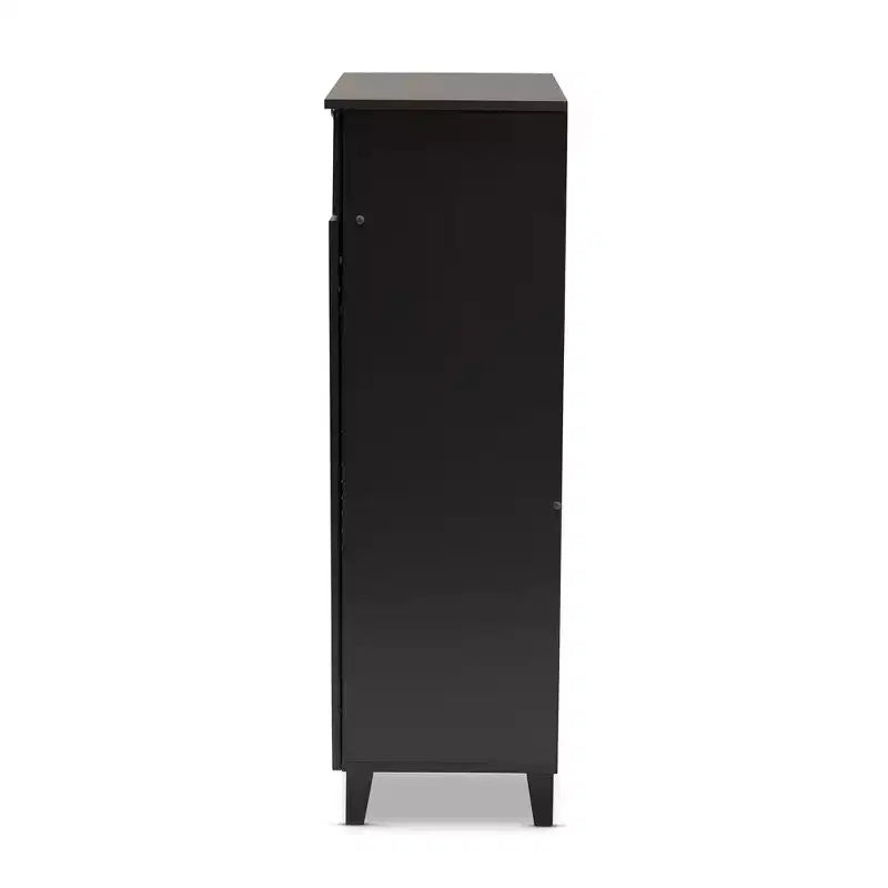 Meuble de rangement pour chaussures en bois avec tiroir et étagère