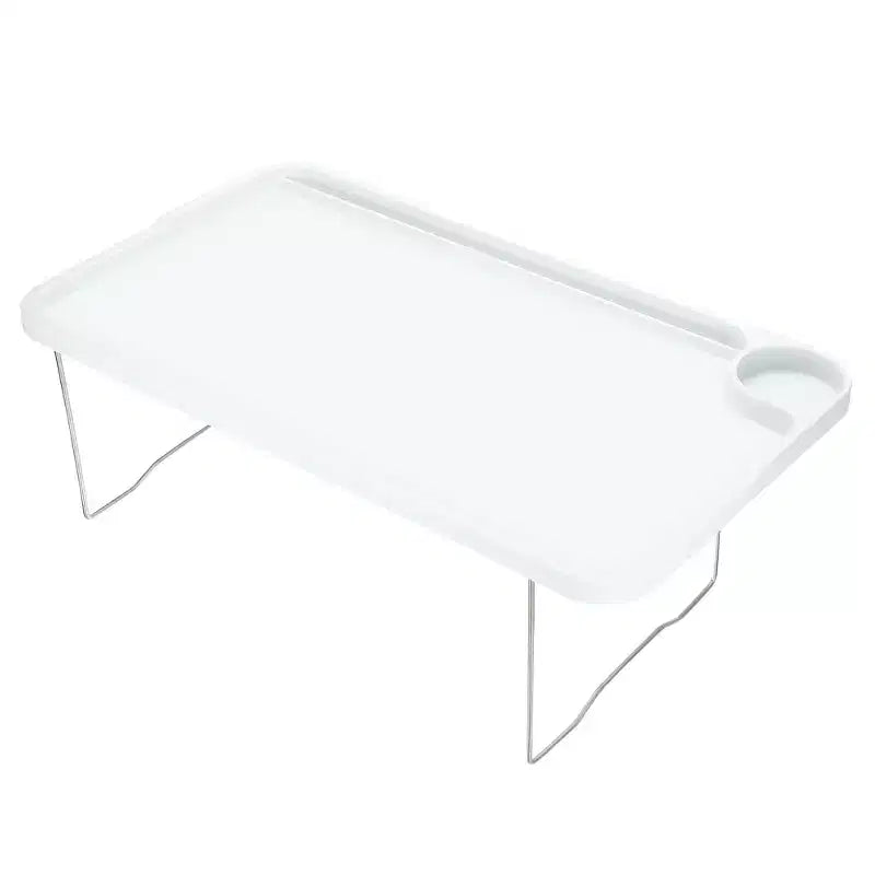 Unique Bargains Reusable Bed Laptop Breakfast-Serving Table with Folding Legs