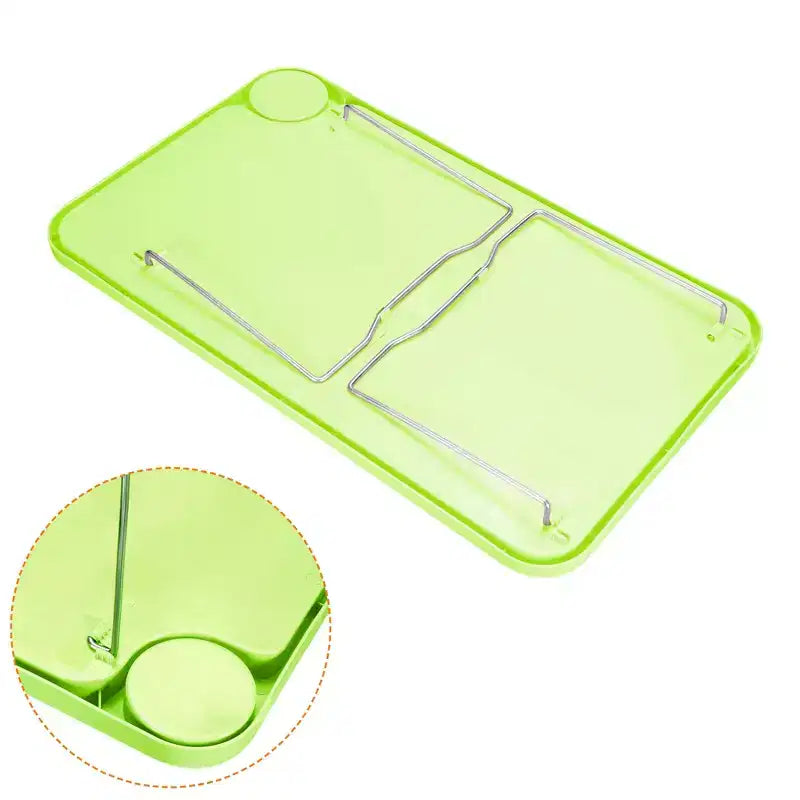 Table de lit multifonctionnelle pour ordinateur portable et petit-déjeuner avec pieds pliants