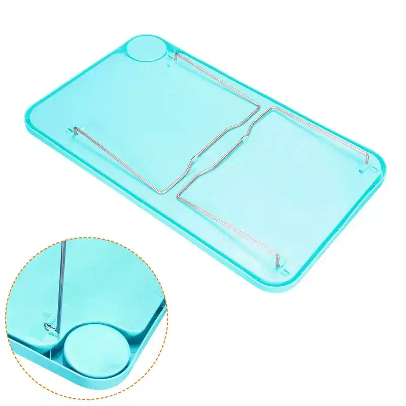 Table de lit multifonctionnelle pour ordinateur portable et petit-déjeuner avec pieds pliants