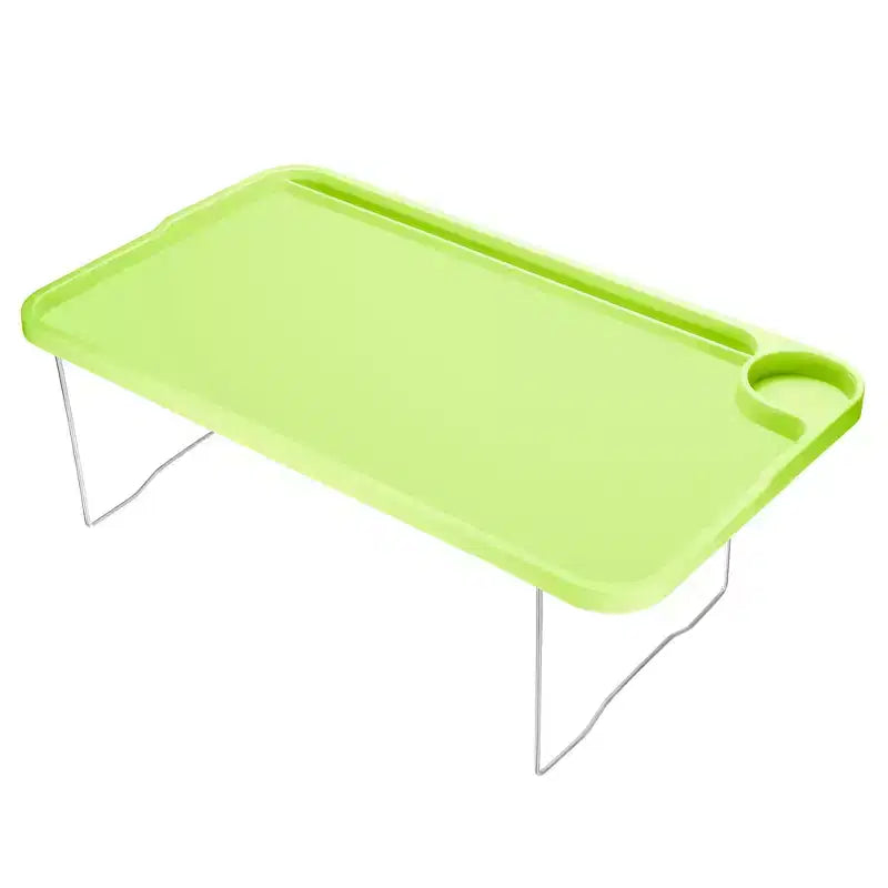 Table de lit multifonctionnelle pour ordinateur portable et petit-déjeuner avec pieds pliants