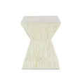 Contemporary Shell Inlaid Accent Table - Olivia & May